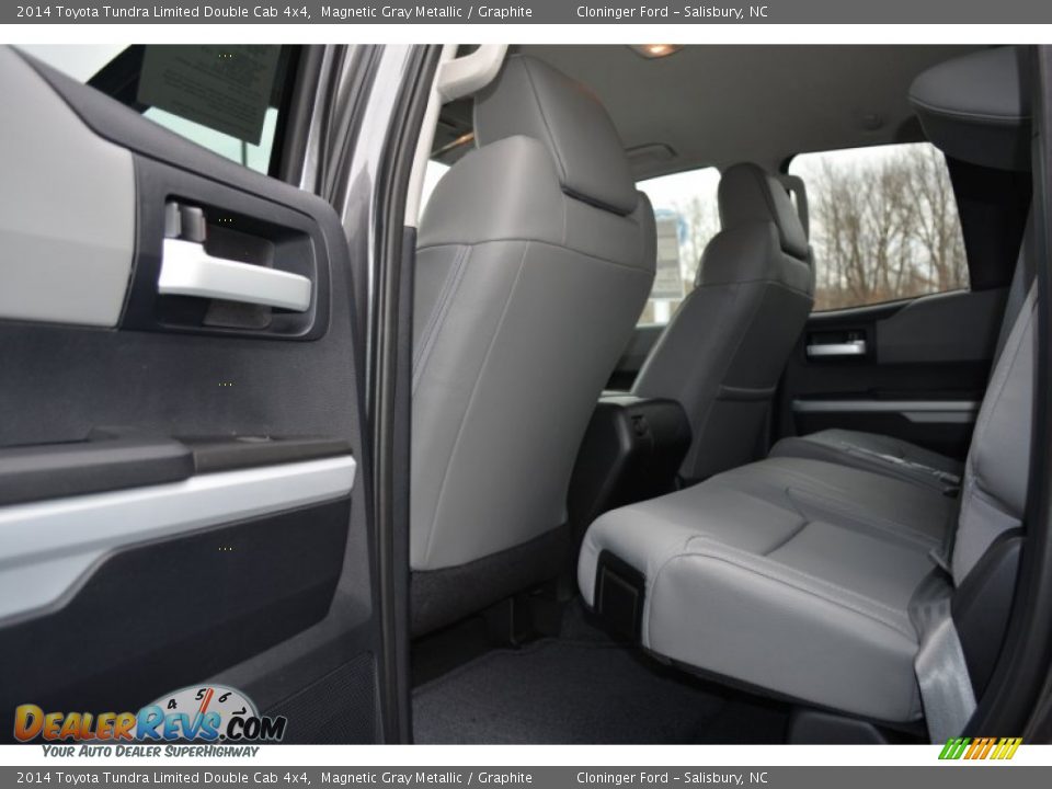 2014 Toyota Tundra Limited Double Cab 4x4 Magnetic Gray Metallic / Graphite Photo #8