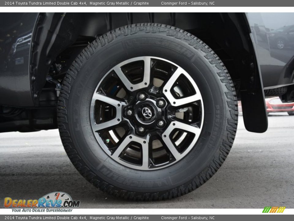 2014 Toyota Tundra Limited Double Cab 4x4 Magnetic Gray Metallic / Graphite Photo #11