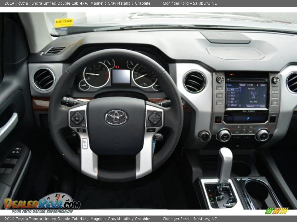 2014 Toyota Tundra Limited Double Cab 4x4 Magnetic Gray Metallic / Graphite Photo #12