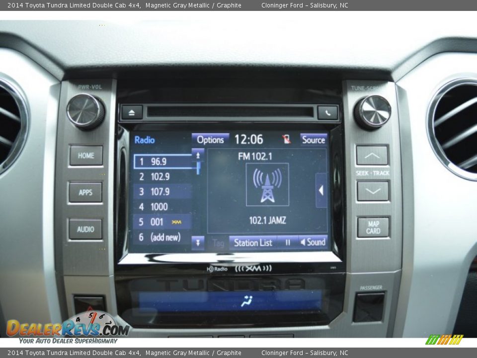 2014 Toyota Tundra Limited Double Cab 4x4 Magnetic Gray Metallic / Graphite Photo #13