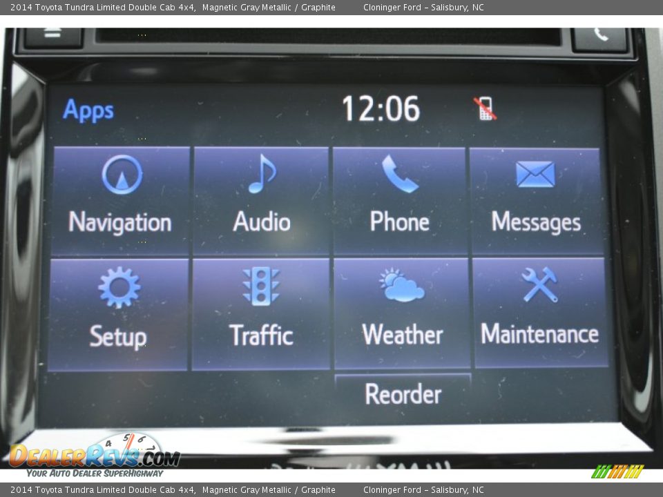 2014 Toyota Tundra Limited Double Cab 4x4 Magnetic Gray Metallic / Graphite Photo #14