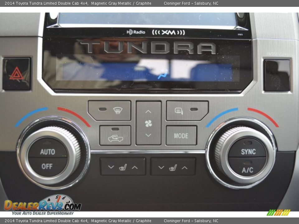 2014 Toyota Tundra Limited Double Cab 4x4 Magnetic Gray Metallic / Graphite Photo #17