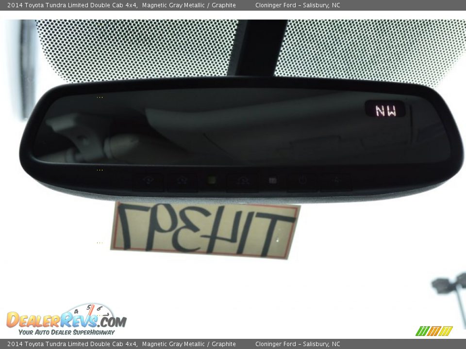 2014 Toyota Tundra Limited Double Cab 4x4 Magnetic Gray Metallic / Graphite Photo #21