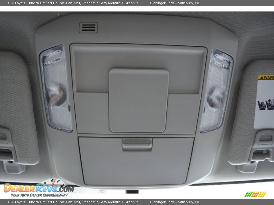 2014 Toyota Tundra Limited Double Cab 4x4 Magnetic Gray Metallic / Graphite Photo #22