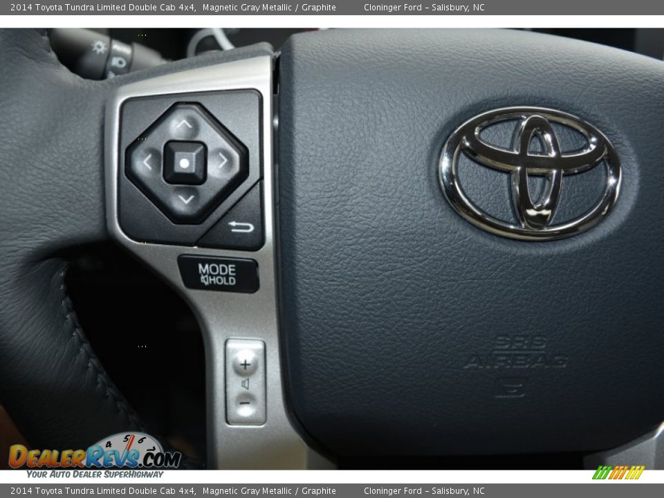 2014 Toyota Tundra Limited Double Cab 4x4 Magnetic Gray Metallic / Graphite Photo #23