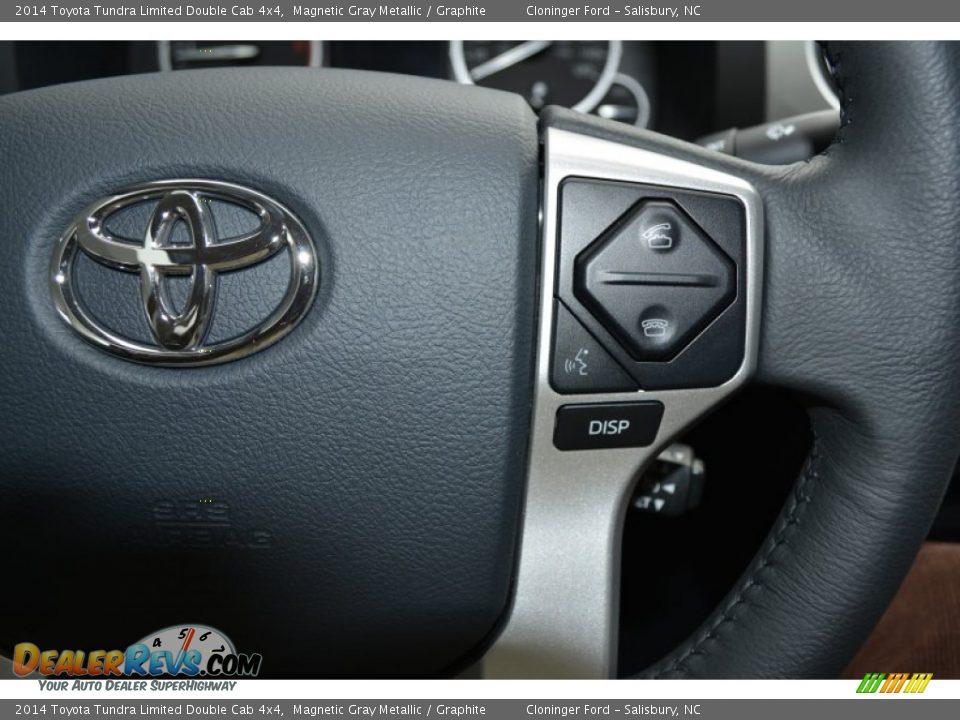 2014 Toyota Tundra Limited Double Cab 4x4 Magnetic Gray Metallic / Graphite Photo #24