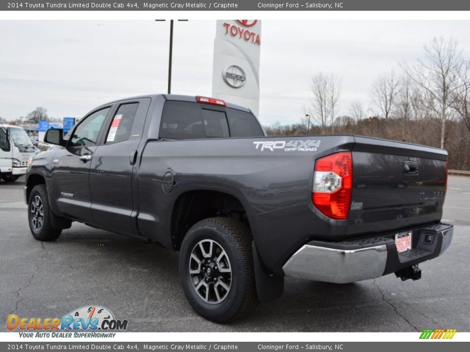 2014 Toyota Tundra Limited Double Cab 4x4 Magnetic Gray Metallic / Graphite Photo #31