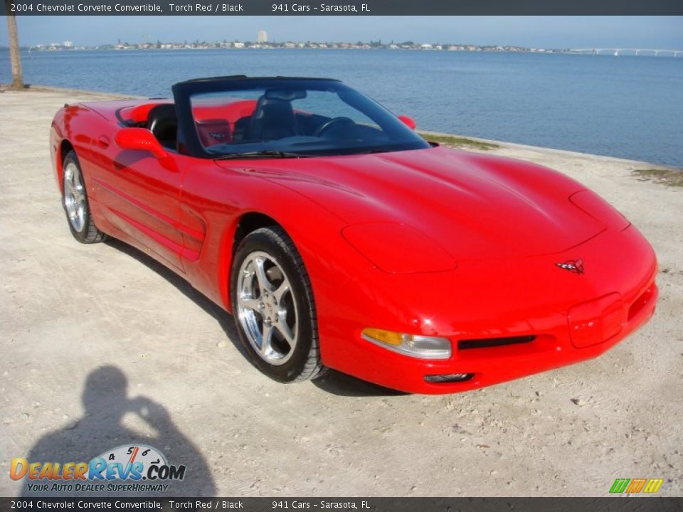 2004 Chevrolet Corvette Convertible Torch Red / Black Photo #1