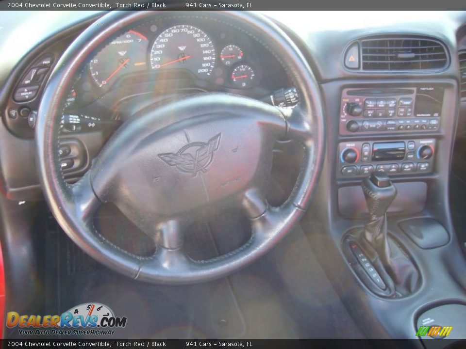 2004 Chevrolet Corvette Convertible Torch Red / Black Photo #12