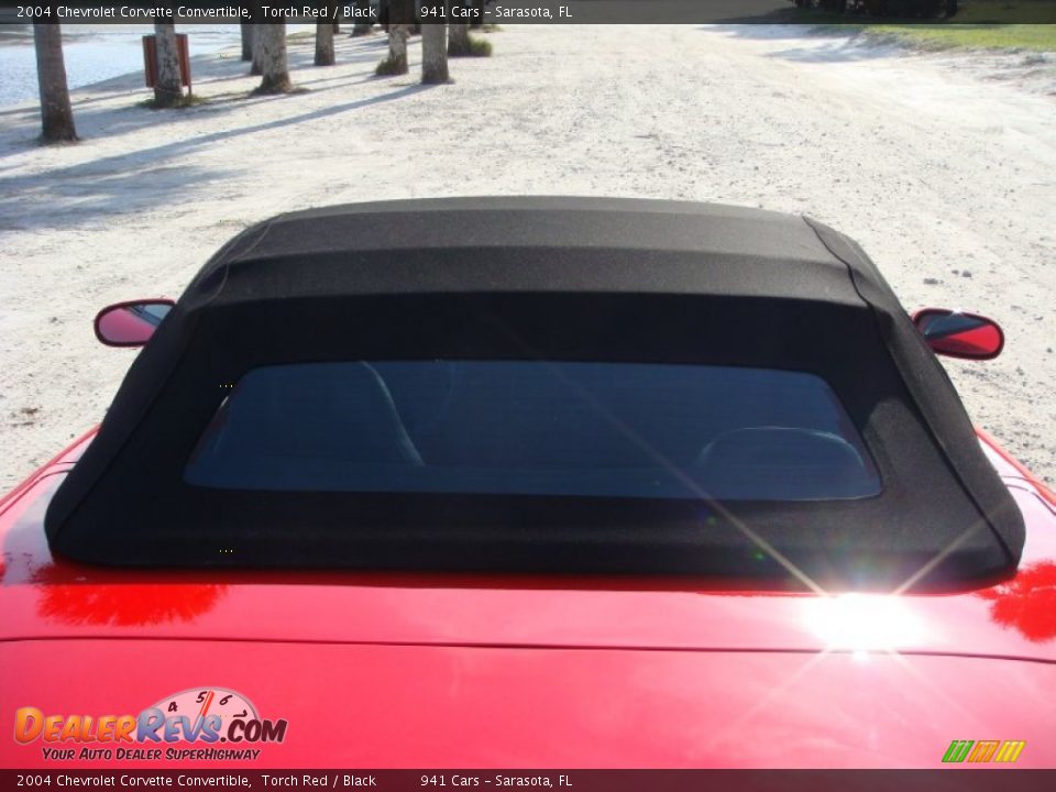 2004 Chevrolet Corvette Convertible Torch Red / Black Photo #23