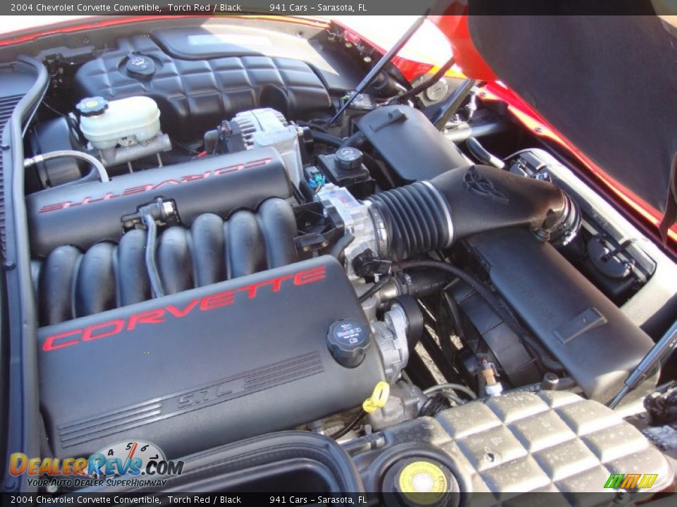 2004 Chevrolet Corvette Convertible Torch Red / Black Photo #28
