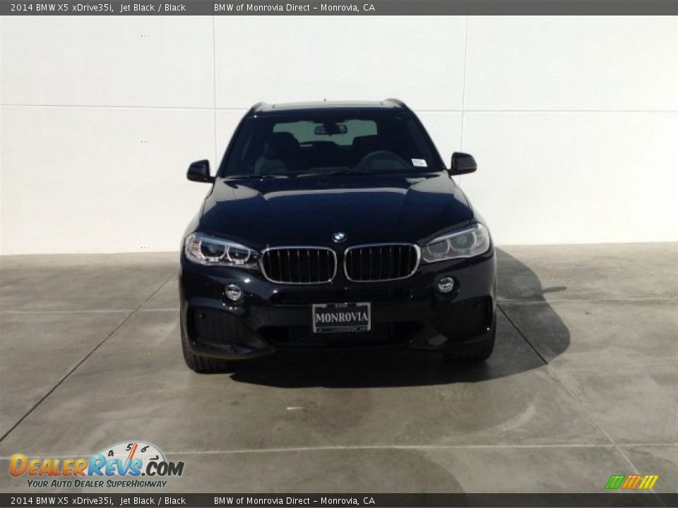 2014 BMW X5 xDrive35i Jet Black / Black Photo #3
