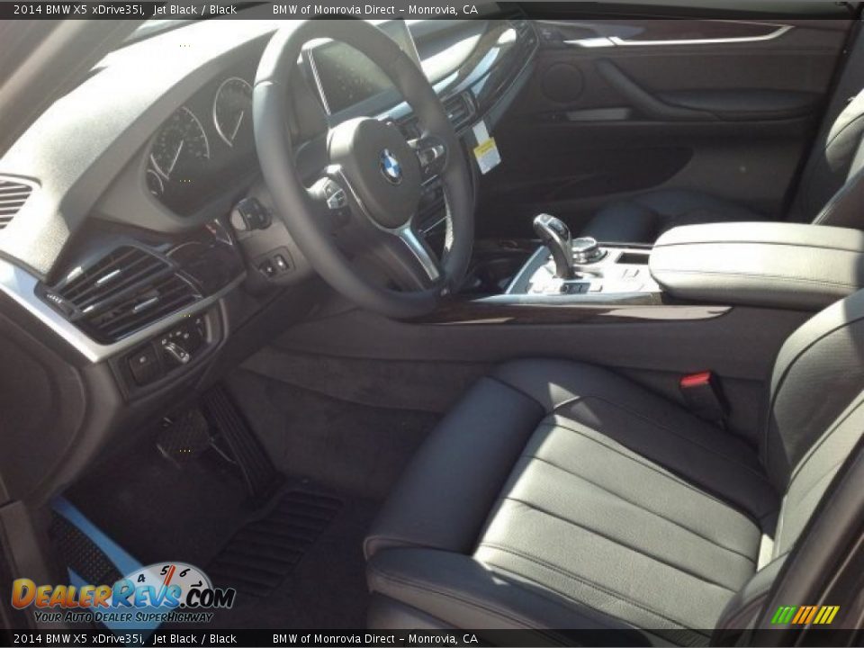 2014 BMW X5 xDrive35i Jet Black / Black Photo #6