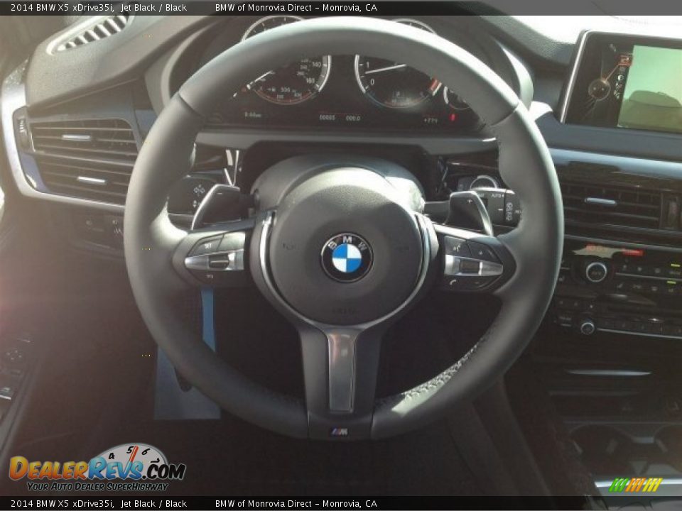 2014 BMW X5 xDrive35i Jet Black / Black Photo #9