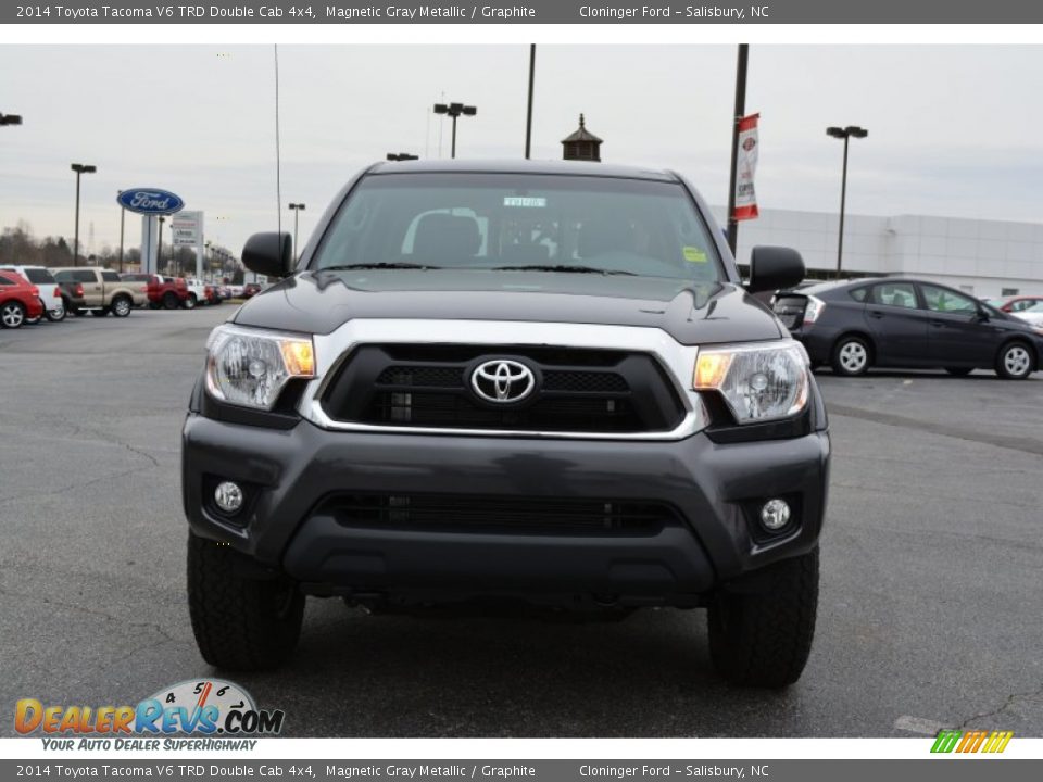 2014 Toyota Tacoma V6 TRD Double Cab 4x4 Magnetic Gray Metallic / Graphite Photo #4