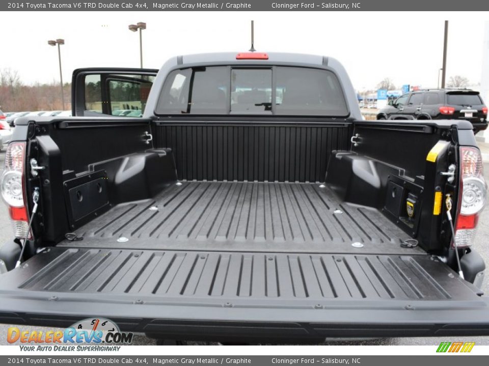 2014 Toyota Tacoma V6 TRD Double Cab 4x4 Magnetic Gray Metallic / Graphite Photo #9
