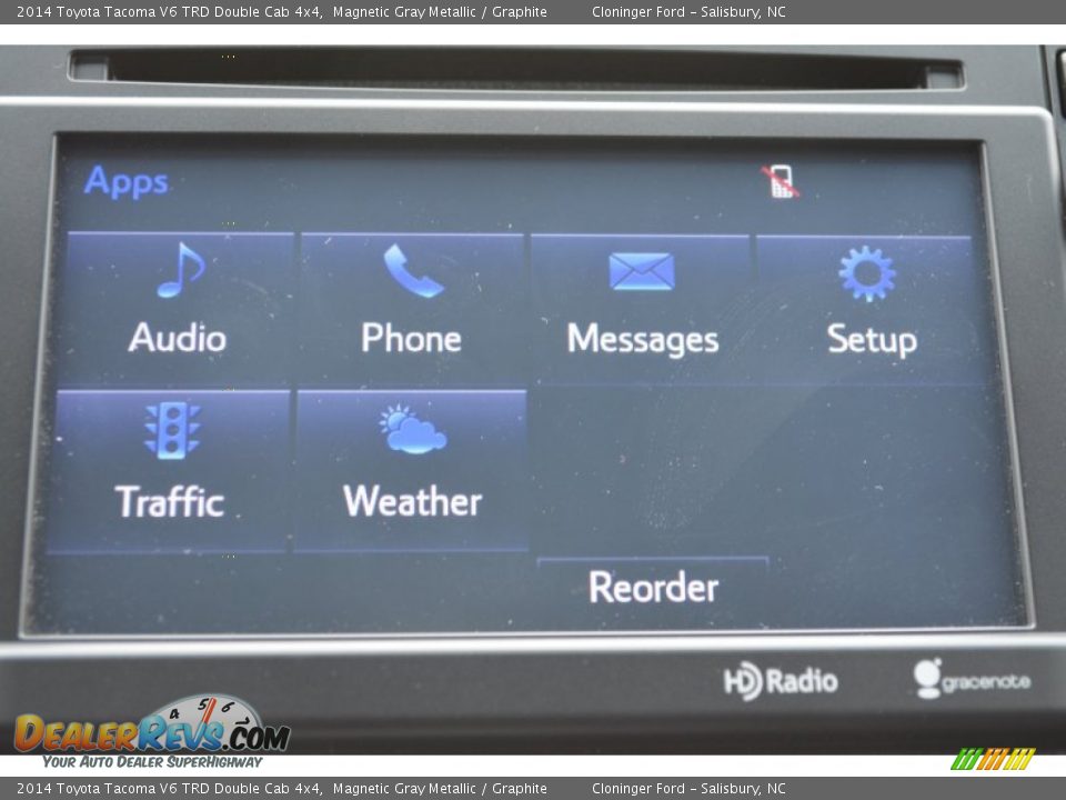 2014 Toyota Tacoma V6 TRD Double Cab 4x4 Magnetic Gray Metallic / Graphite Photo #14