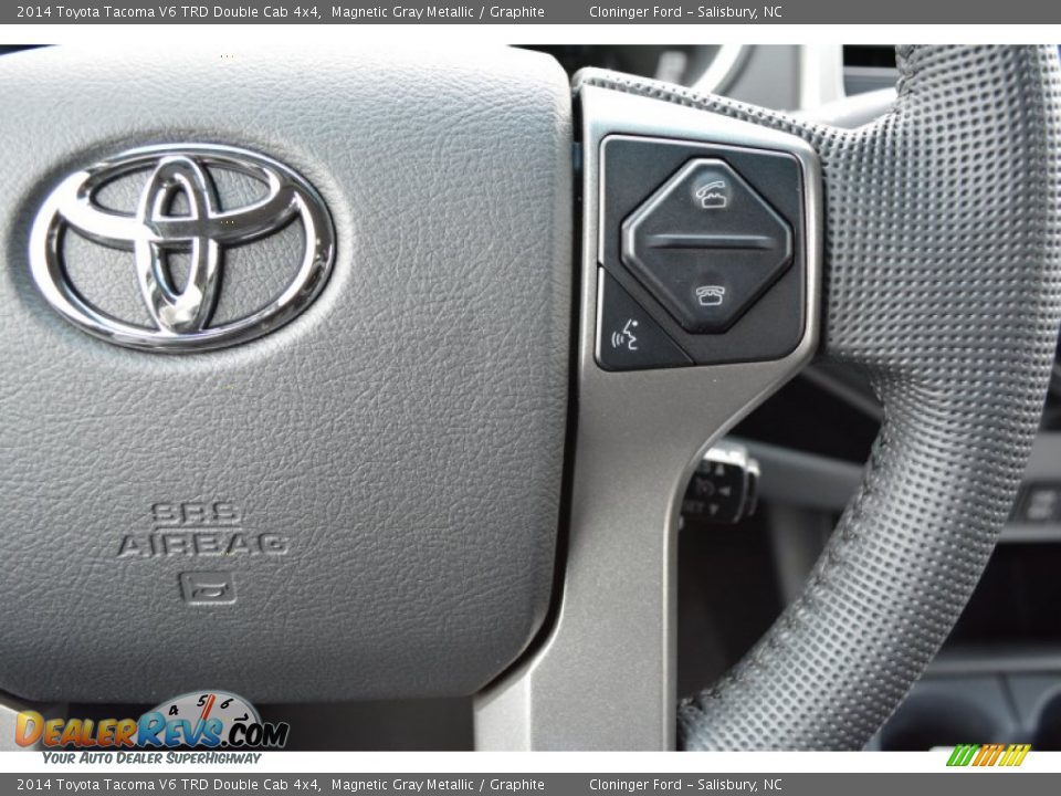 2014 Toyota Tacoma V6 TRD Double Cab 4x4 Magnetic Gray Metallic / Graphite Photo #20