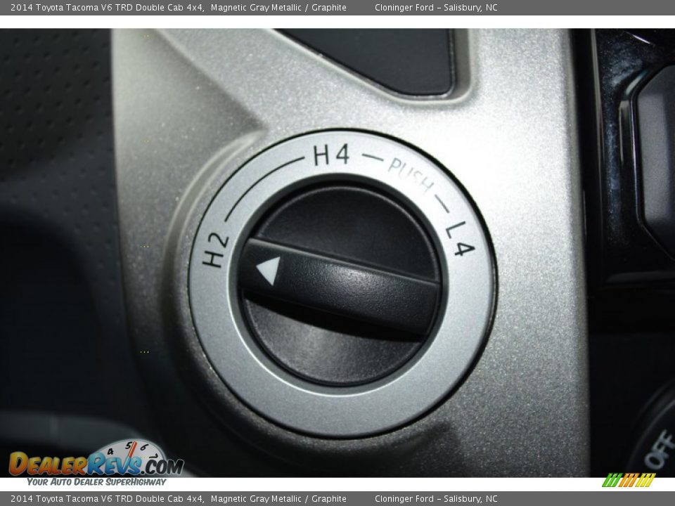 2014 Toyota Tacoma V6 TRD Double Cab 4x4 Magnetic Gray Metallic / Graphite Photo #23