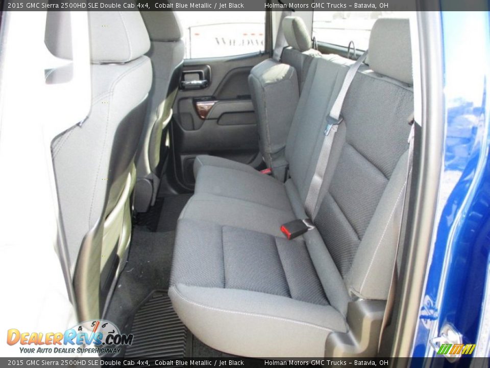 2015 GMC Sierra 2500HD SLE Double Cab 4x4 Cobalt Blue Metallic / Jet Black Photo #30