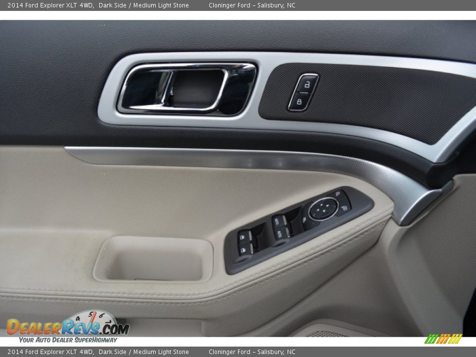 2014 Ford Explorer XLT 4WD Dark Side / Medium Light Stone Photo #5