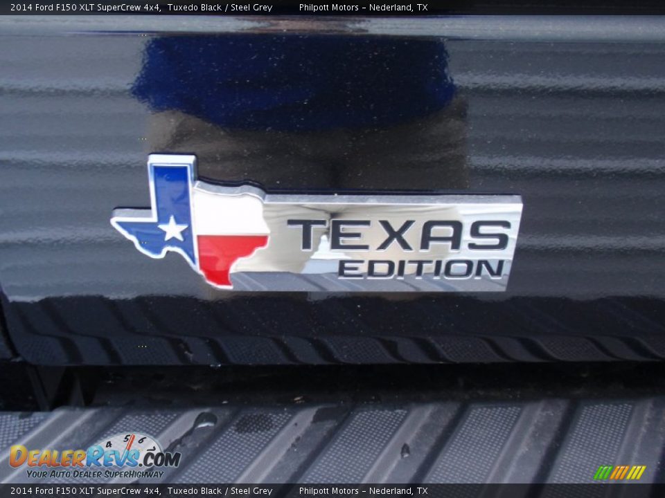 2014 Ford F150 XLT SuperCrew 4x4 Tuxedo Black / Steel Grey Photo #18