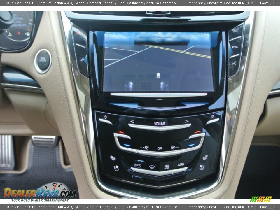 2014 Cadillac CTS Premium Sedan AWD White Diamond Tricoat / Light Cashmere/Medium Cashmere Photo #11