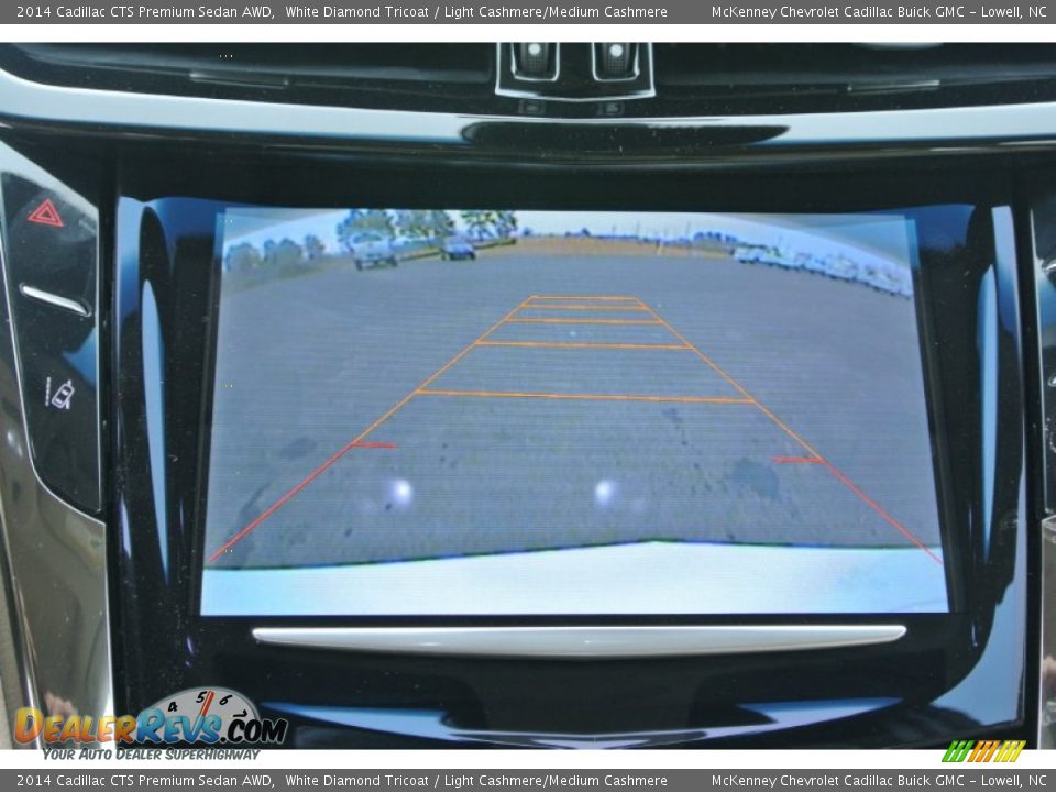 2014 Cadillac CTS Premium Sedan AWD White Diamond Tricoat / Light Cashmere/Medium Cashmere Photo #12