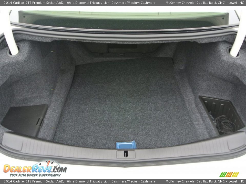 2014 Cadillac CTS Premium Sedan AWD White Diamond Tricoat / Light Cashmere/Medium Cashmere Photo #16