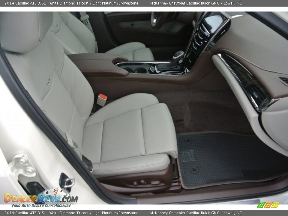 Front Seat of 2014 Cadillac ATS 3.6L Photo #18