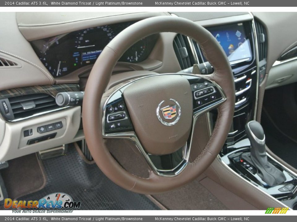 2014 Cadillac ATS 3.6L Steering Wheel Photo #21