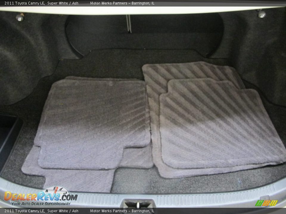 2011 Toyota Camry LE Super White / Ash Photo #11