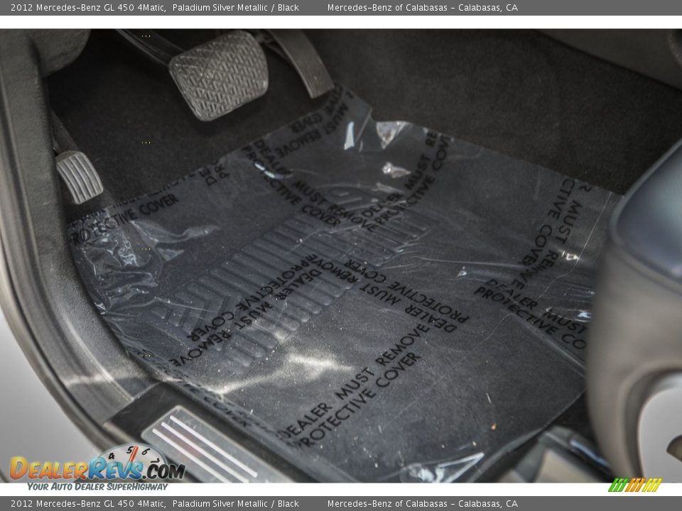 2012 Mercedes-Benz GL 450 4Matic Paladium Silver Metallic / Black Photo #6