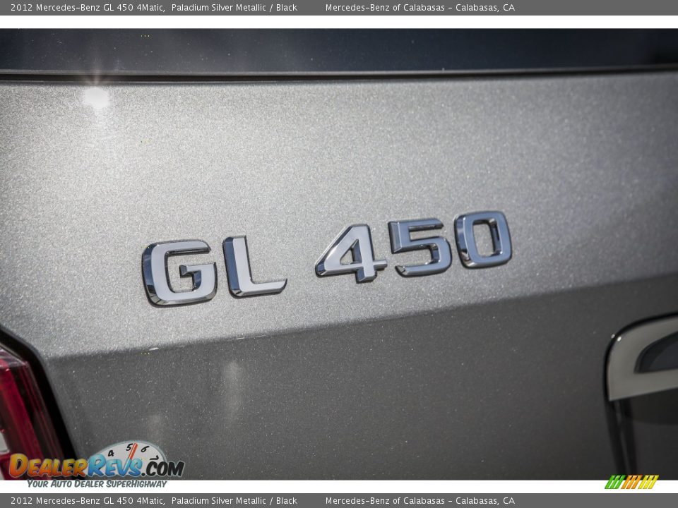 2012 Mercedes-Benz GL 450 4Matic Paladium Silver Metallic / Black Photo #7