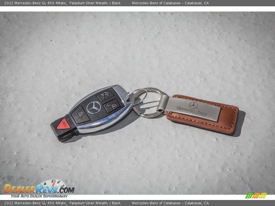 2012 Mercedes-Benz GL 450 4Matic Paladium Silver Metallic / Black Photo #10
