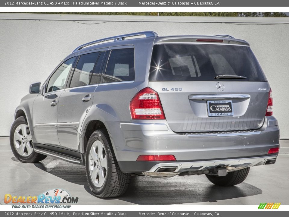 2012 Mercedes-Benz GL 450 4Matic Paladium Silver Metallic / Black Photo #11