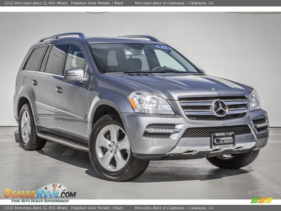 2012 Mercedes-Benz GL 450 4Matic Paladium Silver Metallic / Black Photo #12