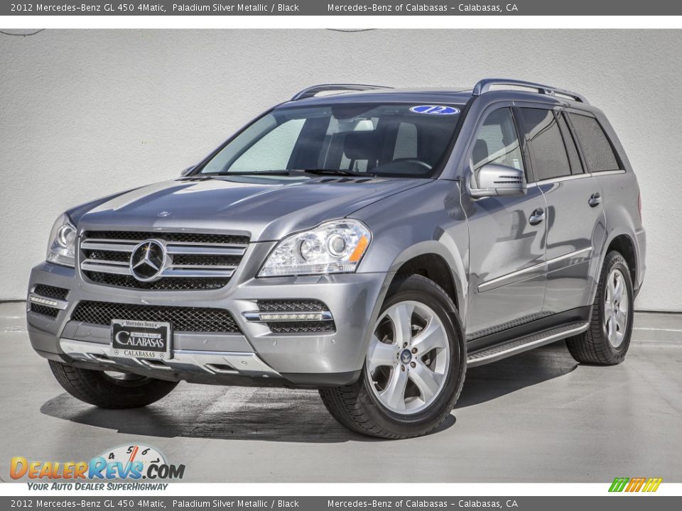 2012 Mercedes-Benz GL 450 4Matic Paladium Silver Metallic / Black Photo #13