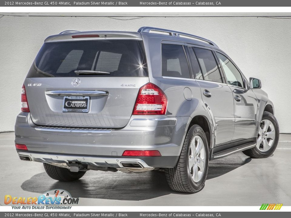 2012 Mercedes-Benz GL 450 4Matic Paladium Silver Metallic / Black Photo #14