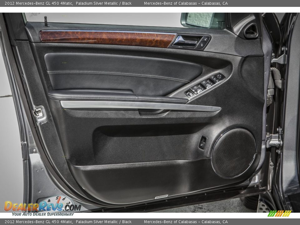 2012 Mercedes-Benz GL 450 4Matic Paladium Silver Metallic / Black Photo #19