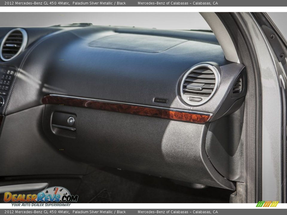 2012 Mercedes-Benz GL 450 4Matic Paladium Silver Metallic / Black Photo #22