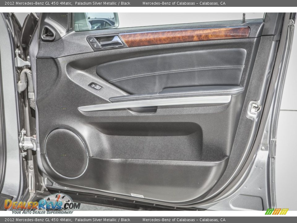 2012 Mercedes-Benz GL 450 4Matic Paladium Silver Metallic / Black Photo #24