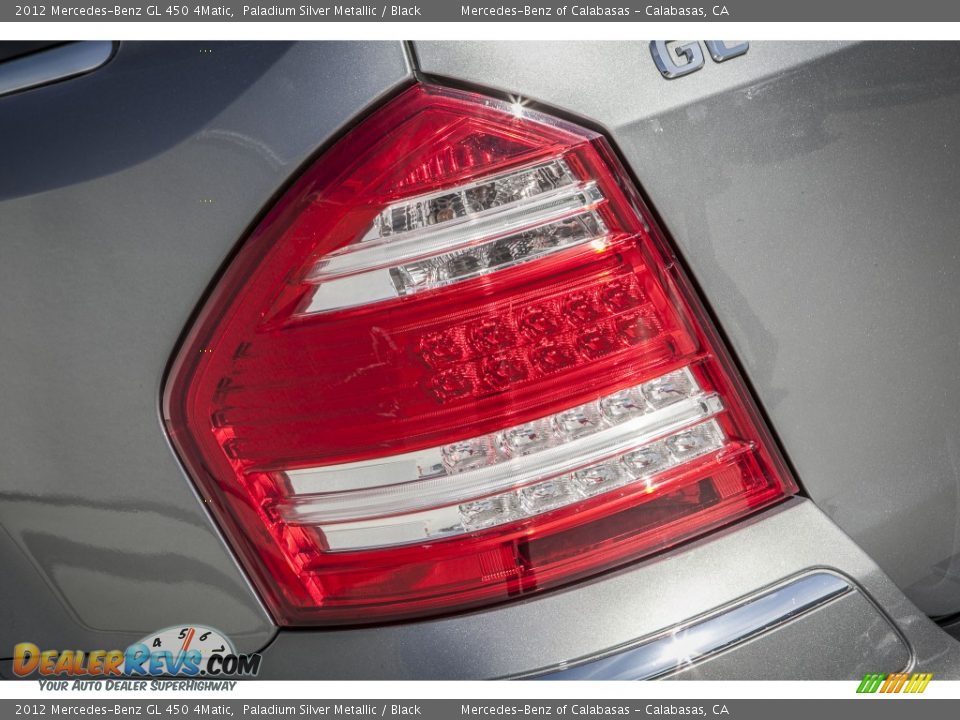 2012 Mercedes-Benz GL 450 4Matic Paladium Silver Metallic / Black Photo #29