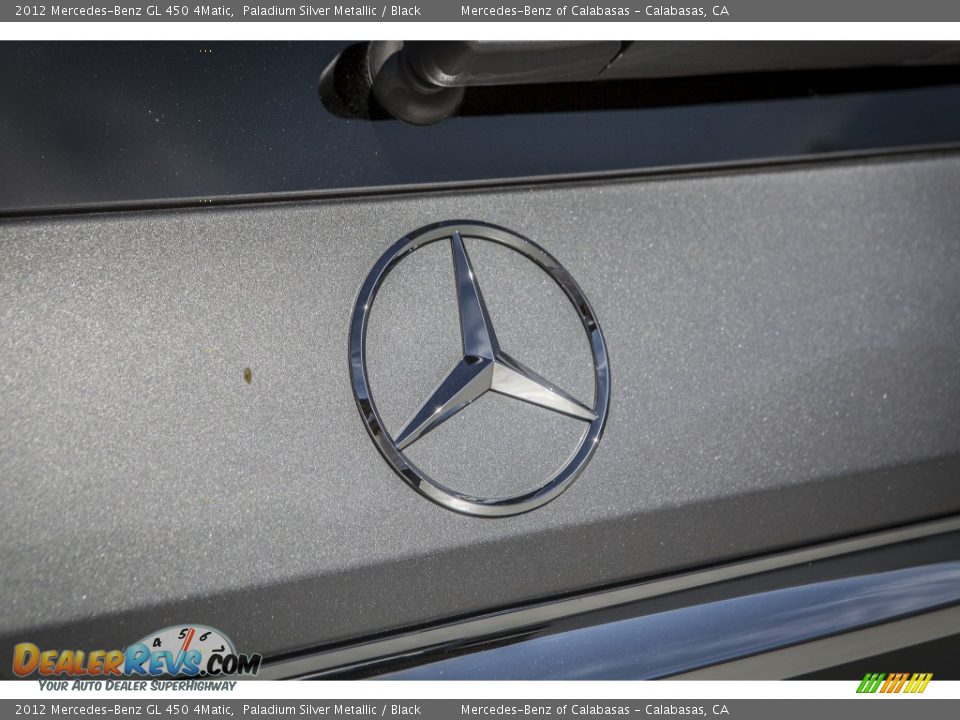 2012 Mercedes-Benz GL 450 4Matic Paladium Silver Metallic / Black Photo #30