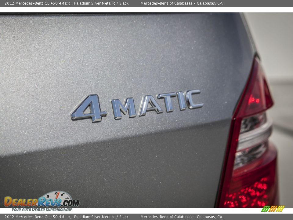 2012 Mercedes-Benz GL 450 4Matic Paladium Silver Metallic / Black Photo #31
