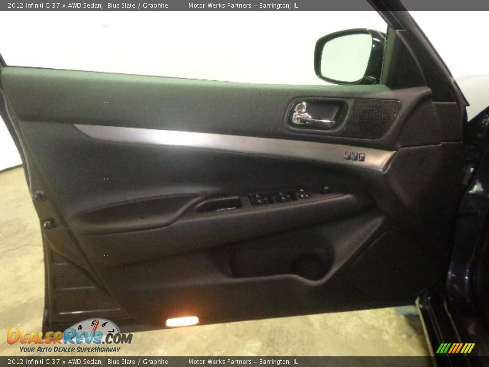 2012 Infiniti G 37 x AWD Sedan Blue Slate / Graphite Photo #20