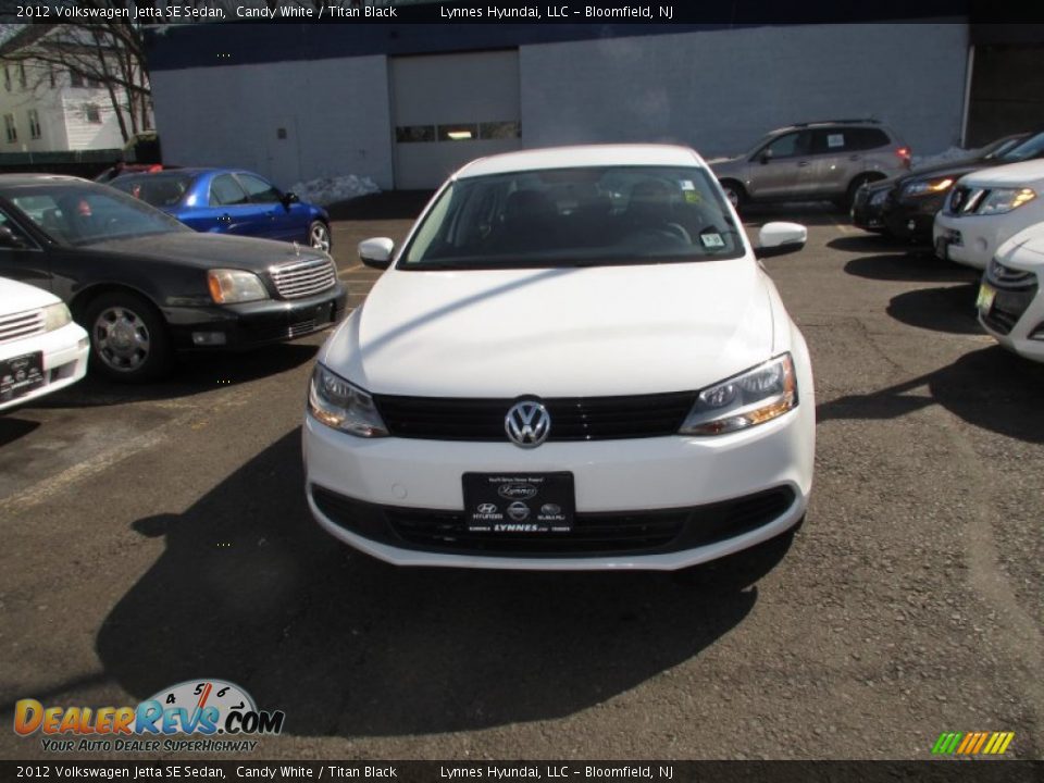 2012 Volkswagen Jetta SE Sedan Candy White / Titan Black Photo #2