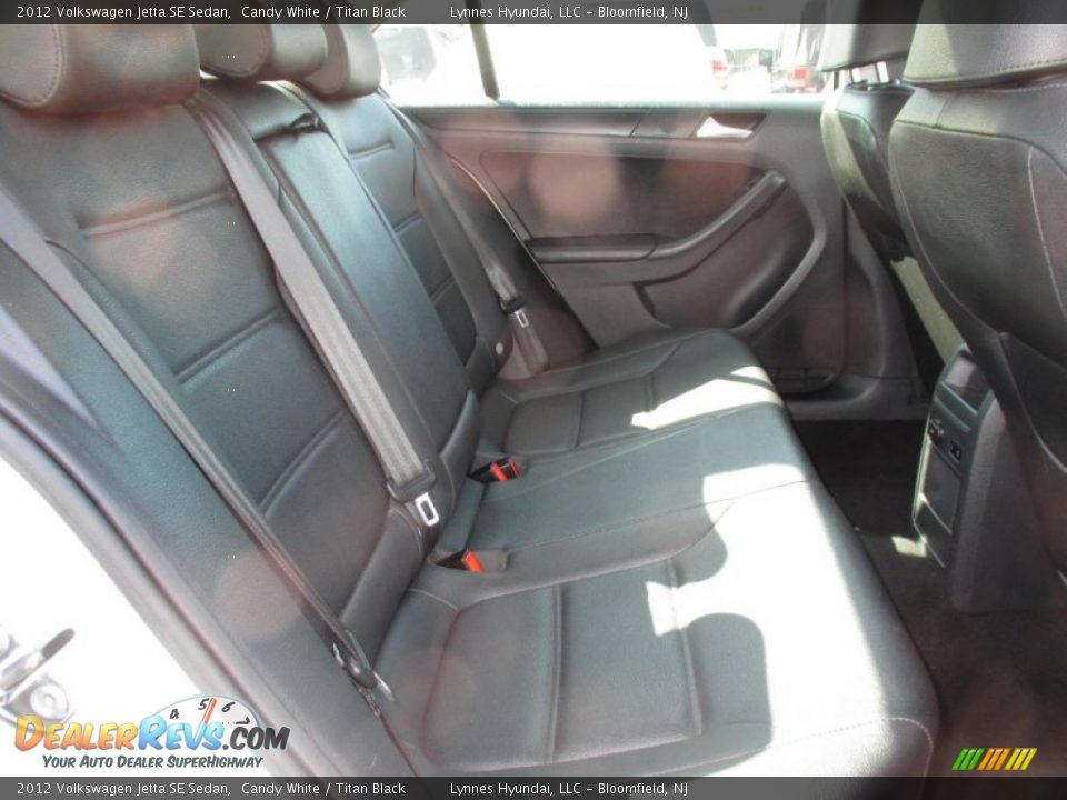 2012 Volkswagen Jetta SE Sedan Candy White / Titan Black Photo #9