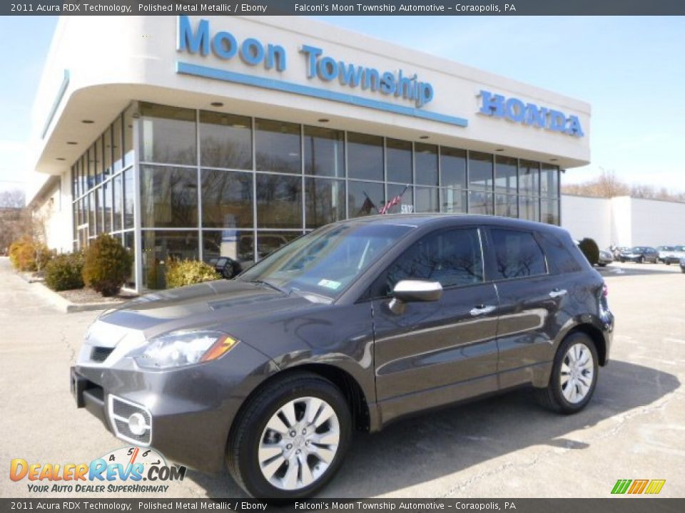2011 Acura RDX Technology Polished Metal Metallic / Ebony Photo #1