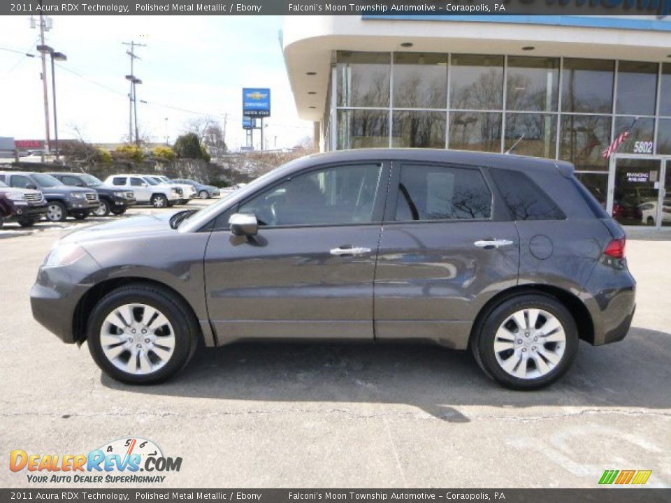 2011 Acura RDX Technology Polished Metal Metallic / Ebony Photo #2